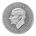 1 унция (31.1 гр.) платинена монета Зверове на Тюдорите Greyhound of Richmond - Image 2