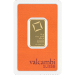 20 грама златно кюлче Valcambi