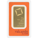 50 грама златно кюлче Valcambi