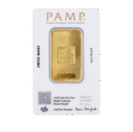1 унция (31.1 гр.) златно кюлче PAMP Suisse - Image 2