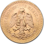 41.67 гр. Златна Монета 50 Мексикански Песо 1821-1947 - Image 2